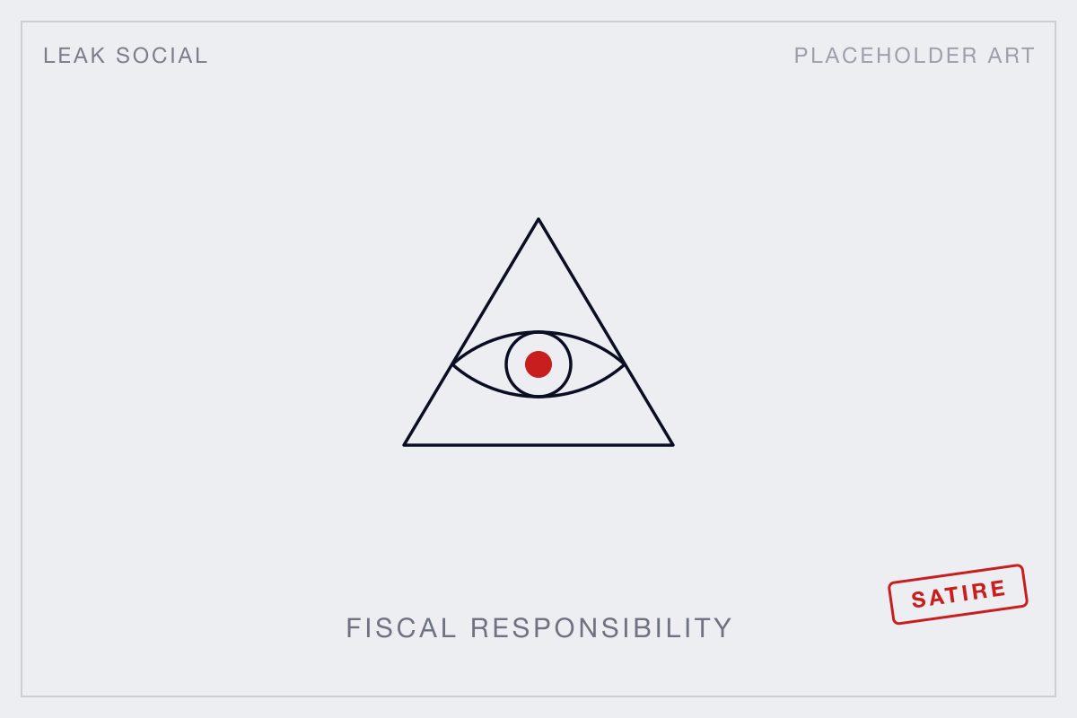 Placeholder illustration in the Leak Social dossier style.